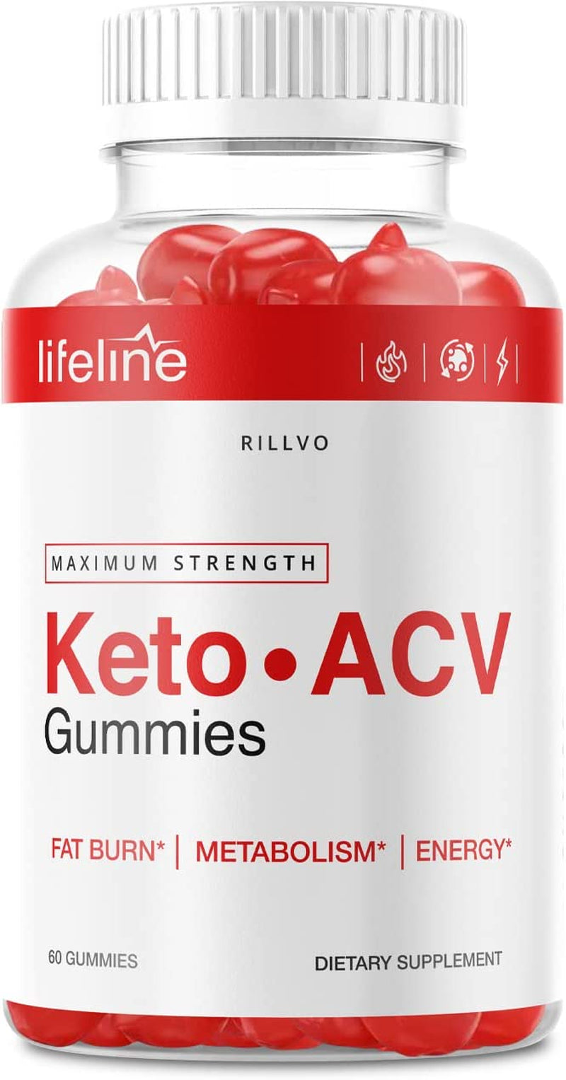 Rillvo Lifeline Keto Gummies - Advanced Formula Life Line ACV (60 Gummies), Greg3Jy