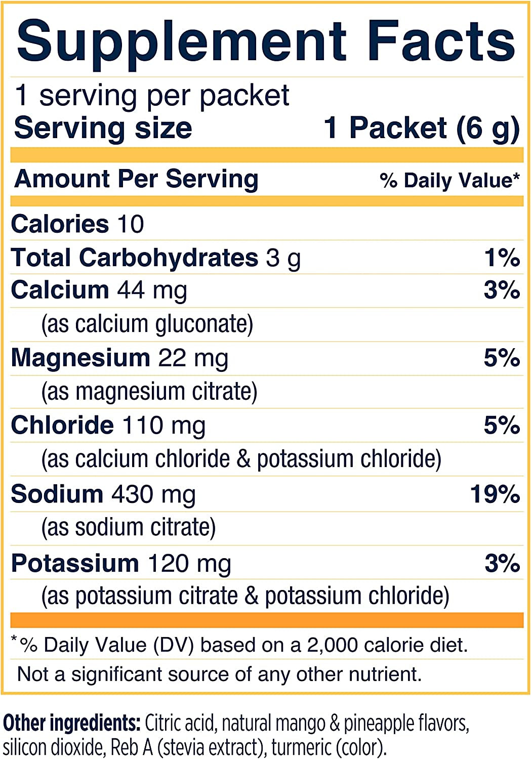 Saltstick Drinkmix Electorlyte Powder No Sugar - Tropical Mango - Sugar Free Electrolyte Drink Mix for Hydration, Sports Recovery - Keto Friendly, No Artificial Sweeteners, Vegan - 12 Packets