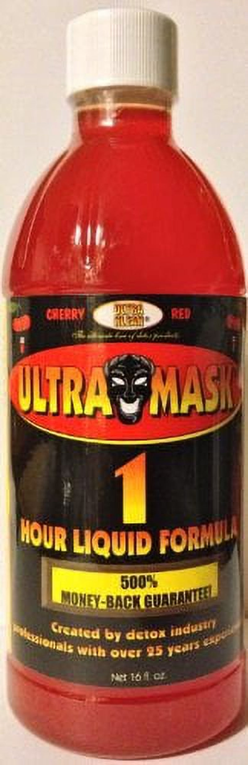 Ultra Klean Ultra Mask - One Hour Liquid Formula - 16 Fl Oz (Cherry Red)