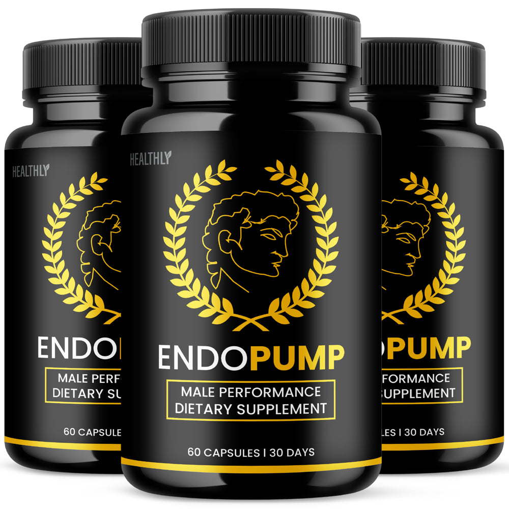 (3 Pack) Endopump - Endopump Pills Male Performance Dietary Supplement 180 Capsules