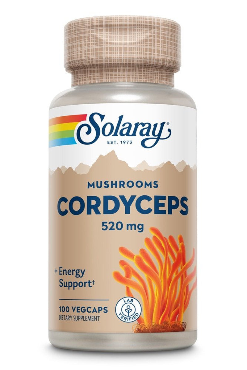 Solaray Cordyceps -- 520 Mg - 100 Capsules