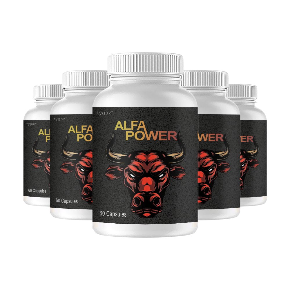 (5 Pack) Alfa Power - Alfa Power Male Enhancement Capsules