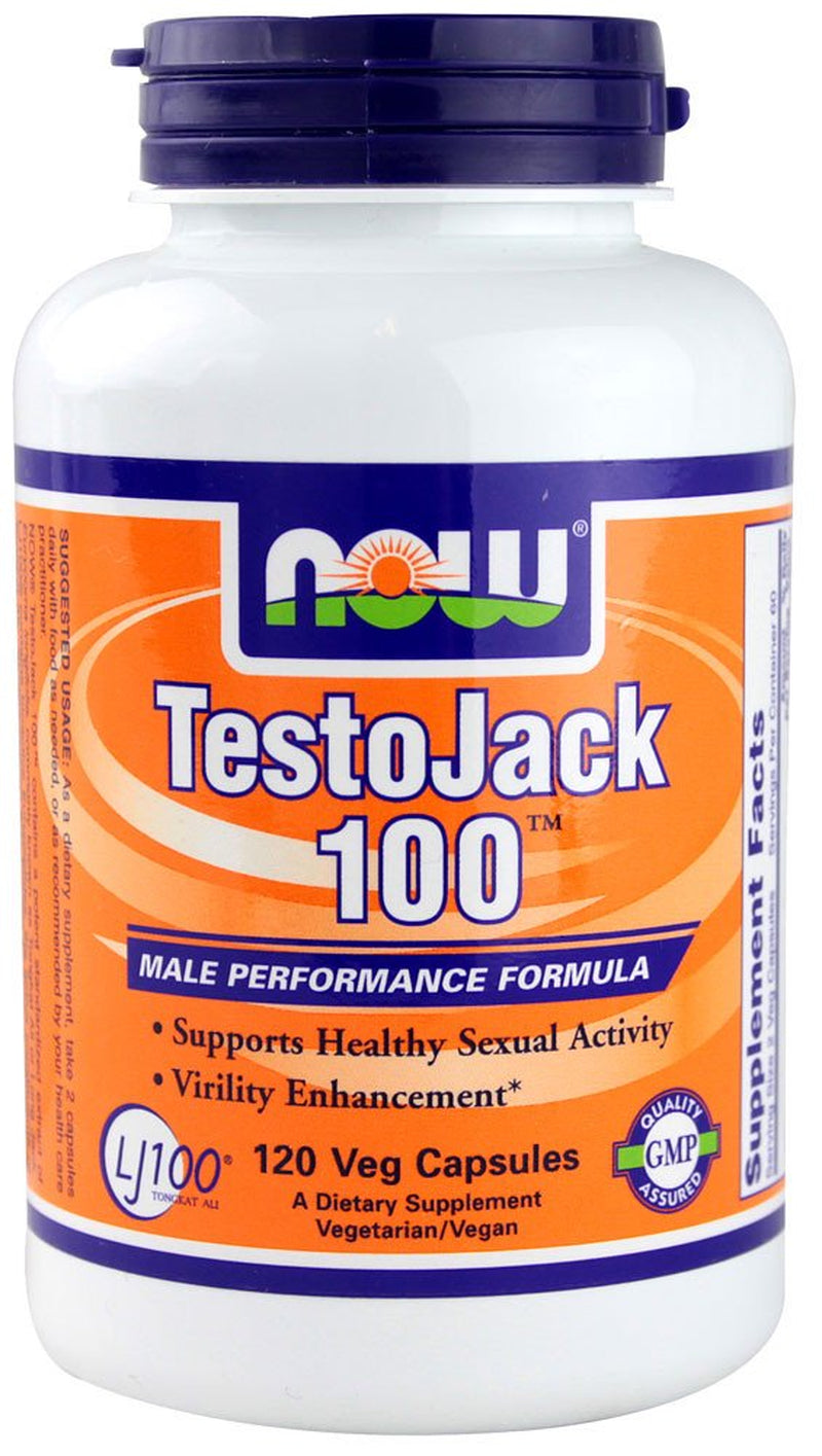 Now Foods Testojack 100 -- 120 Veg Capsules