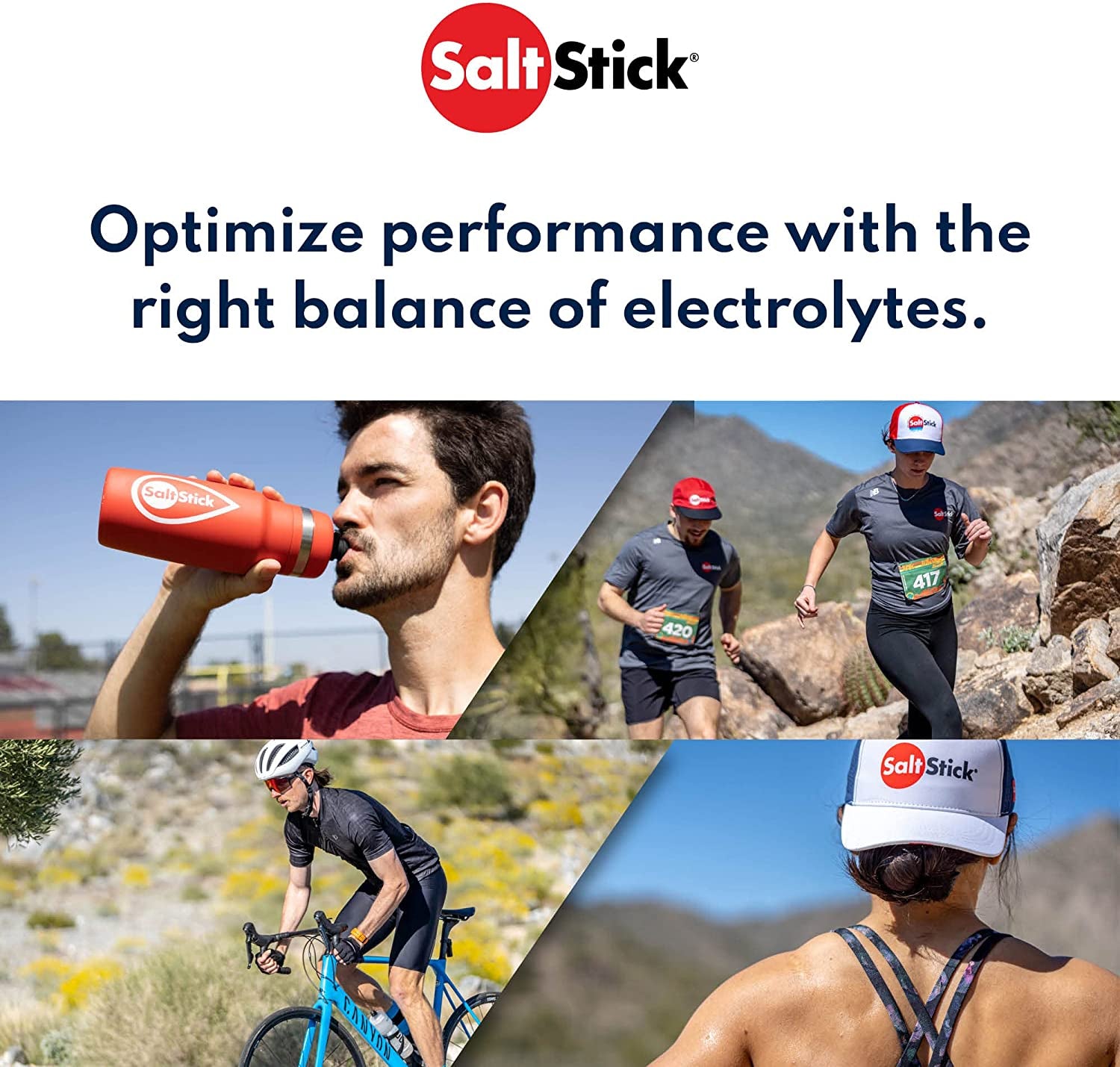 Saltstick Drinkmix Electrolyte Powder Sugar Free | Zero Sugar Electrolyte Drink Mix for Hydration | No Artificial Sweeteners | Lemon Lime | 40 Servings