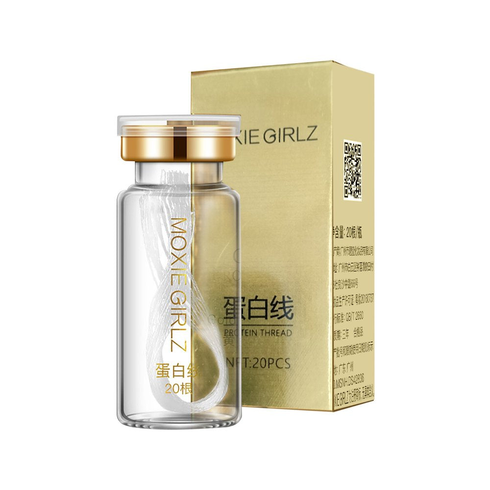 Kokovifyves Personal Care Clearance Soluble Protein Thread Combined with Nano Gold Essence Gold Protein Peptide Thread Carving Essence Water-Soluble Collagen Fade Fine Lines Thread Lift Set