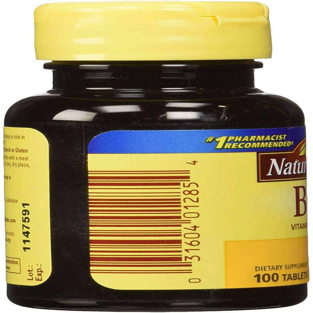 Nature Made Vitamin B-6 100 Mg Tablets 100 Ea