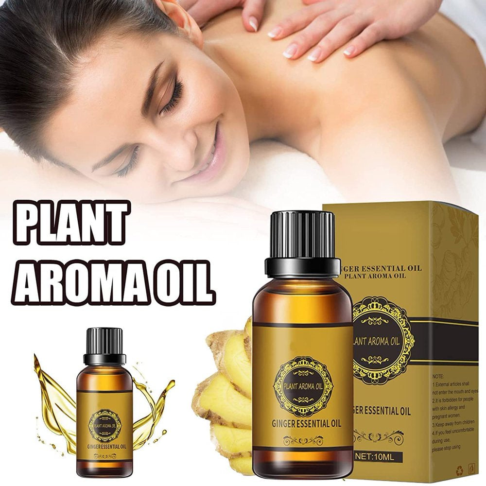 Ginger Massage Oil Firming Slimming Shaping Fluid Abdominal Body Sculpting Skinny Belly Slimming Oil