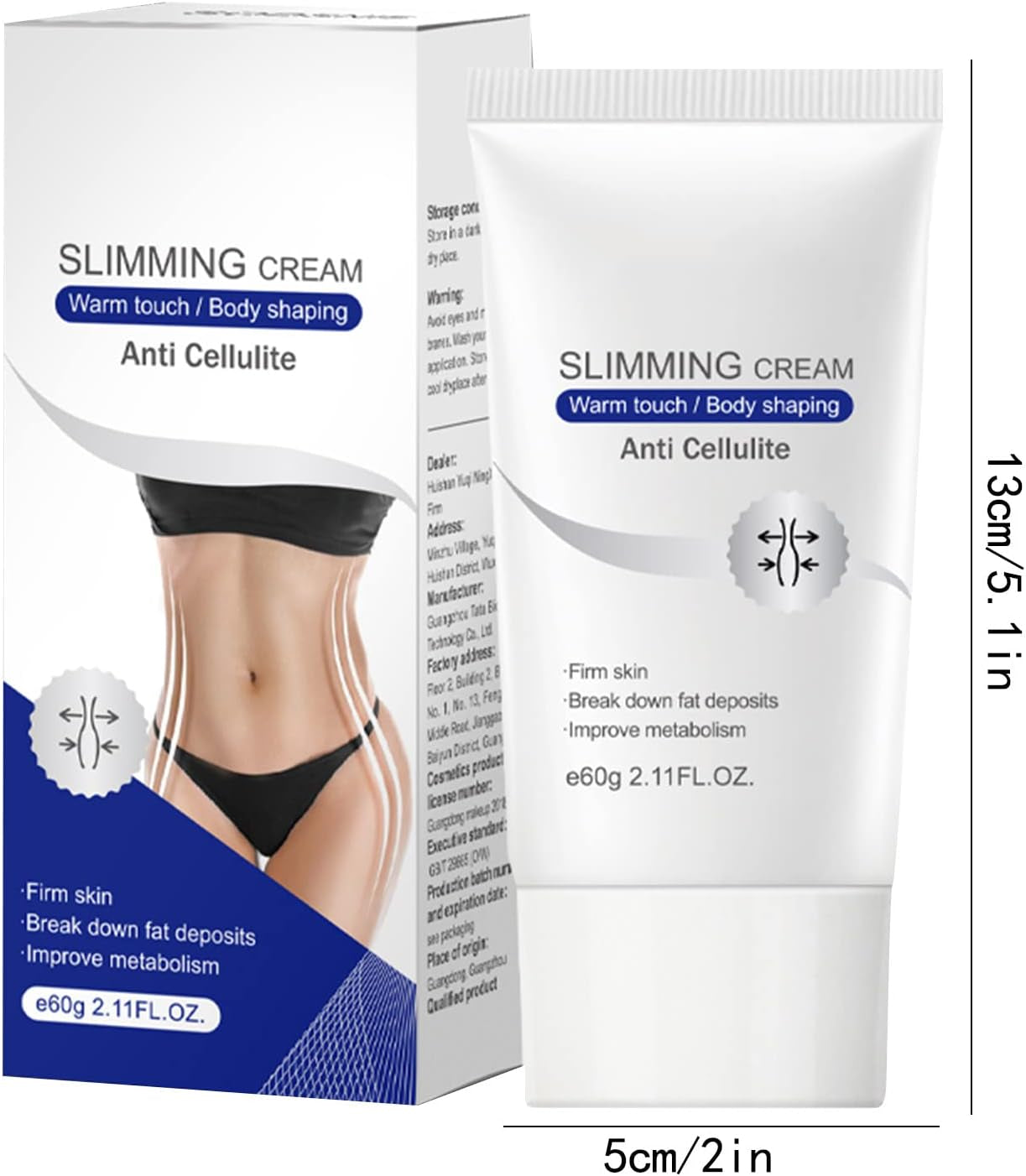 Promote Fat Consumption Lose Weight Fat Burning Slimming Creams Belly Slimming Leg Slimming (Color, One Size), 1 Count