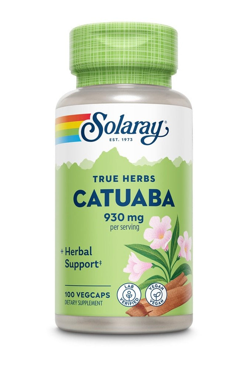 Solaray Catuaba -- 465 Mg - 100 Vegcaps