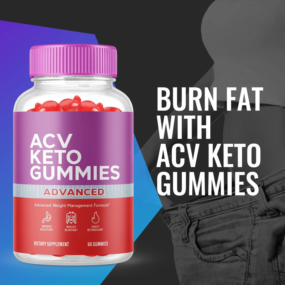 (5 Pack) ACV Keto Gummies - Supplement for Weight Loss - Energy & Focus Boosting Dietary Supplements for Weight Management & Metabolism - Fat Burn - 300 Gummies