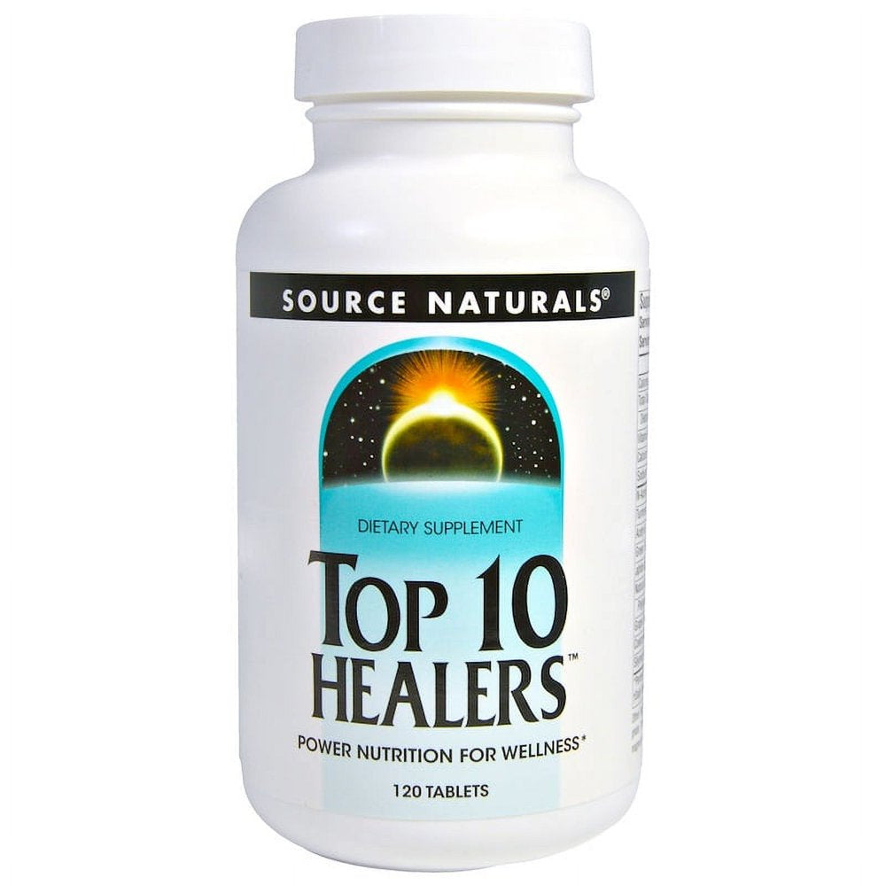 Top 10 Healers - 120 Tablets by Source Naturals