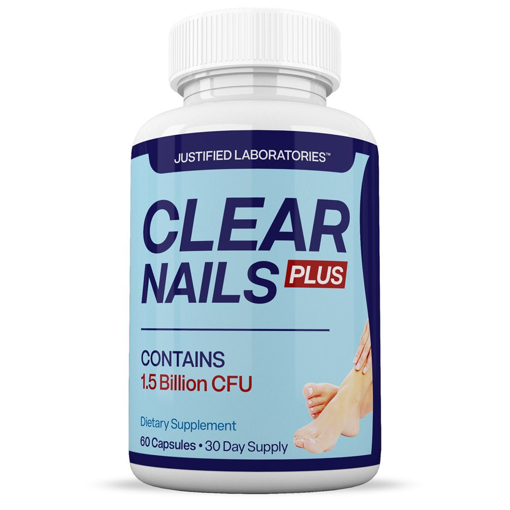 (5 Pack) Clear Nails 1.5 Billion CFU Probiotic Nail Support 300 Capsules