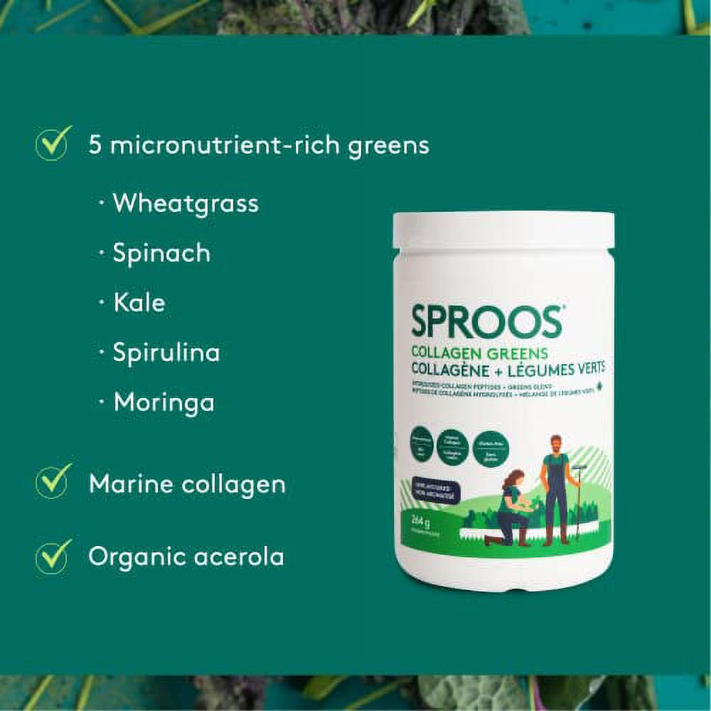 SPROOS Collagen and Greens, 264 GR
