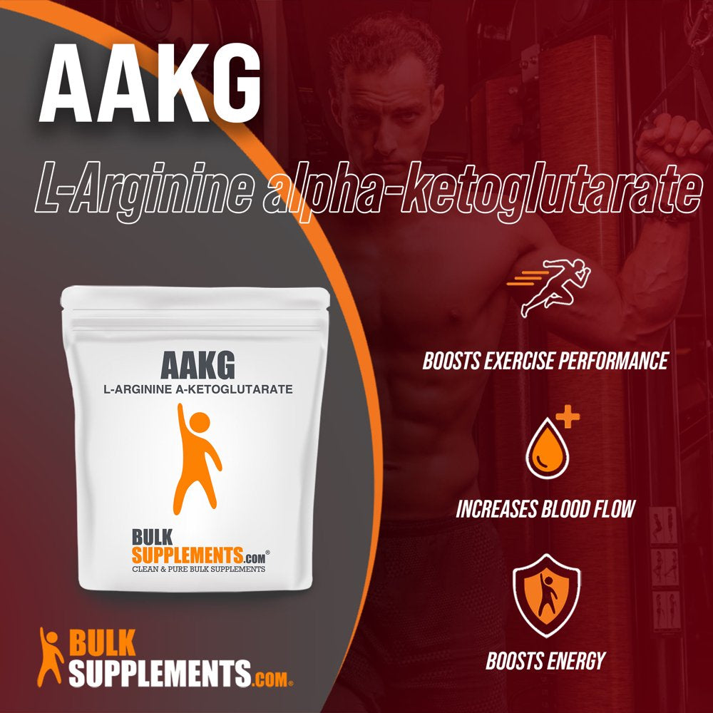 Bulksupplements.Com L-Arginine A-Ketoglutarate Powder, 2500Mg - Workout Powder (250 Grams)