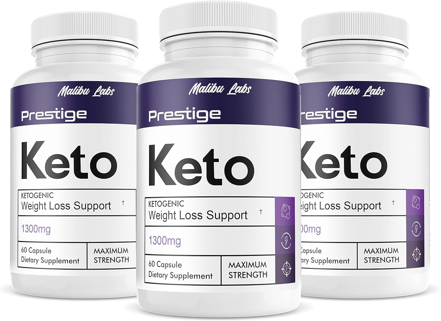 (3 Pack) Prestige Keto, Advanced Formula, Made in the USA, (3 Bottle Pack), 90 Day Supply