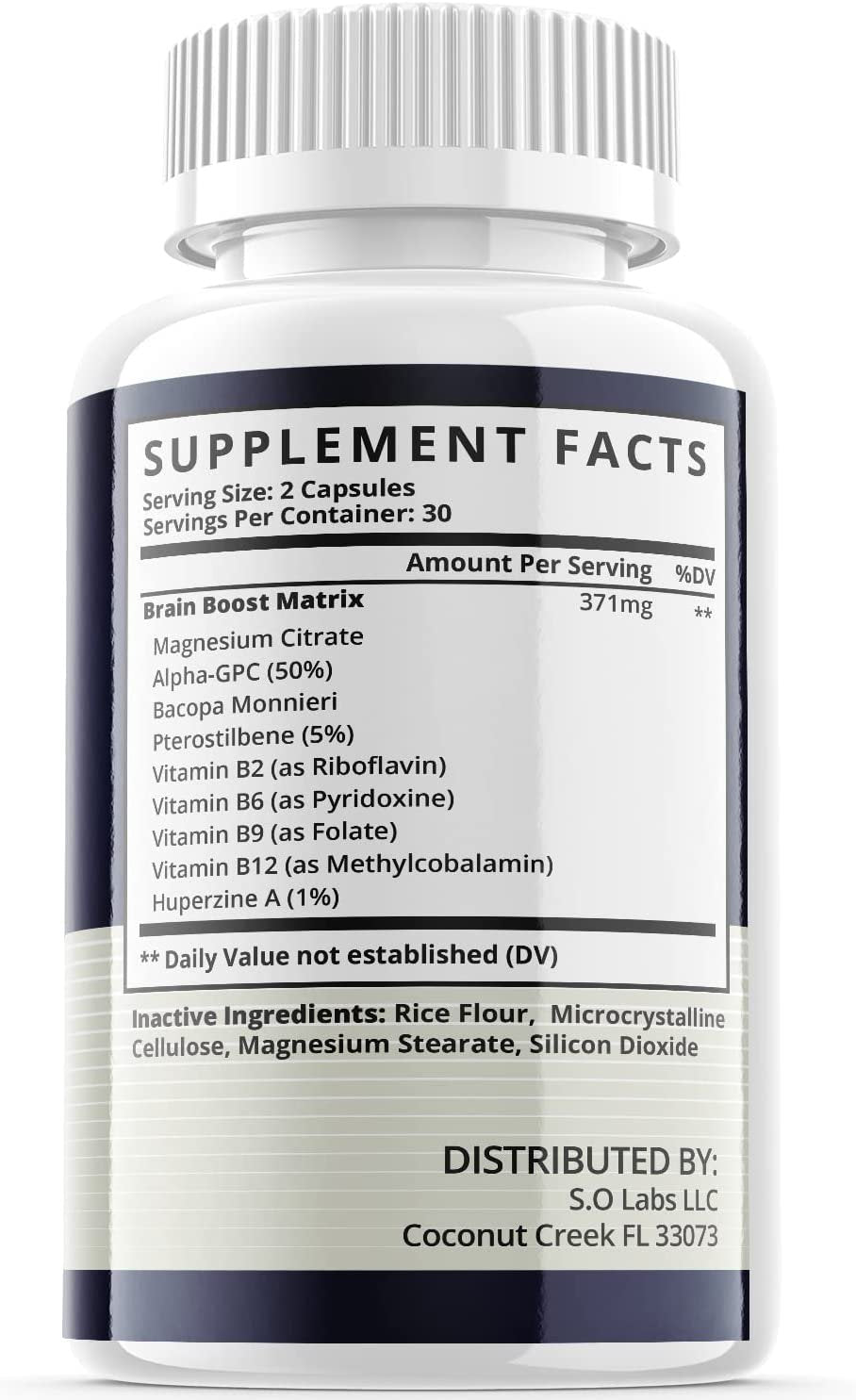 (3 Pack) Brain Sync - Dietary Supplement for Focus, Memory, Clarity, & Energy - Advanced Cognitive Support Formula for Maximum Strength - 180 Capsules