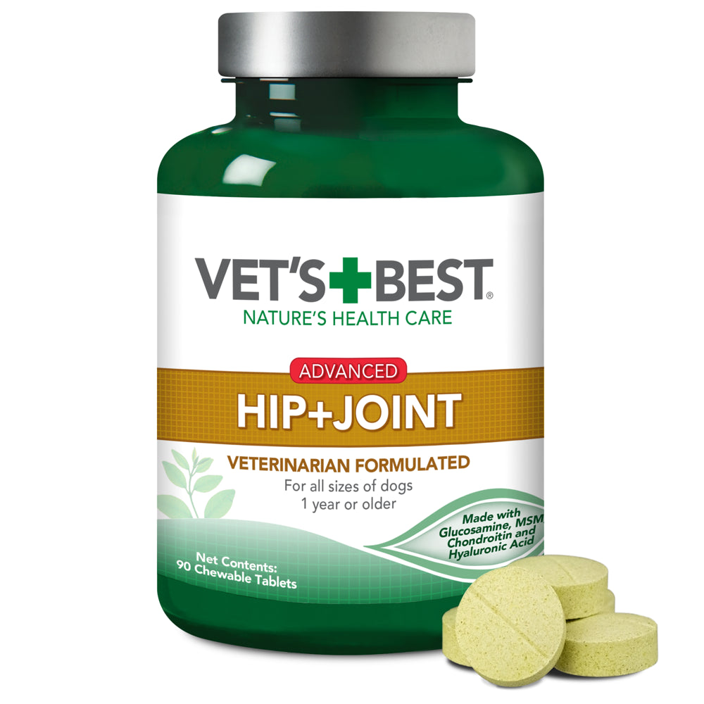 Vet'S Best Advanced Hip and Joint Dog Supplements, 90 Count