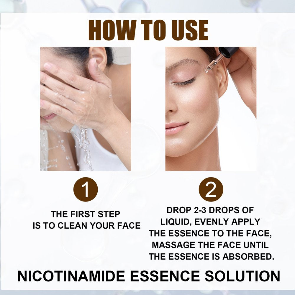 Niacinamide 5% Face Serum - Aging Skin Moisturizer - Diminishes Breakouts, Wrinkles, Lines, Age Spots