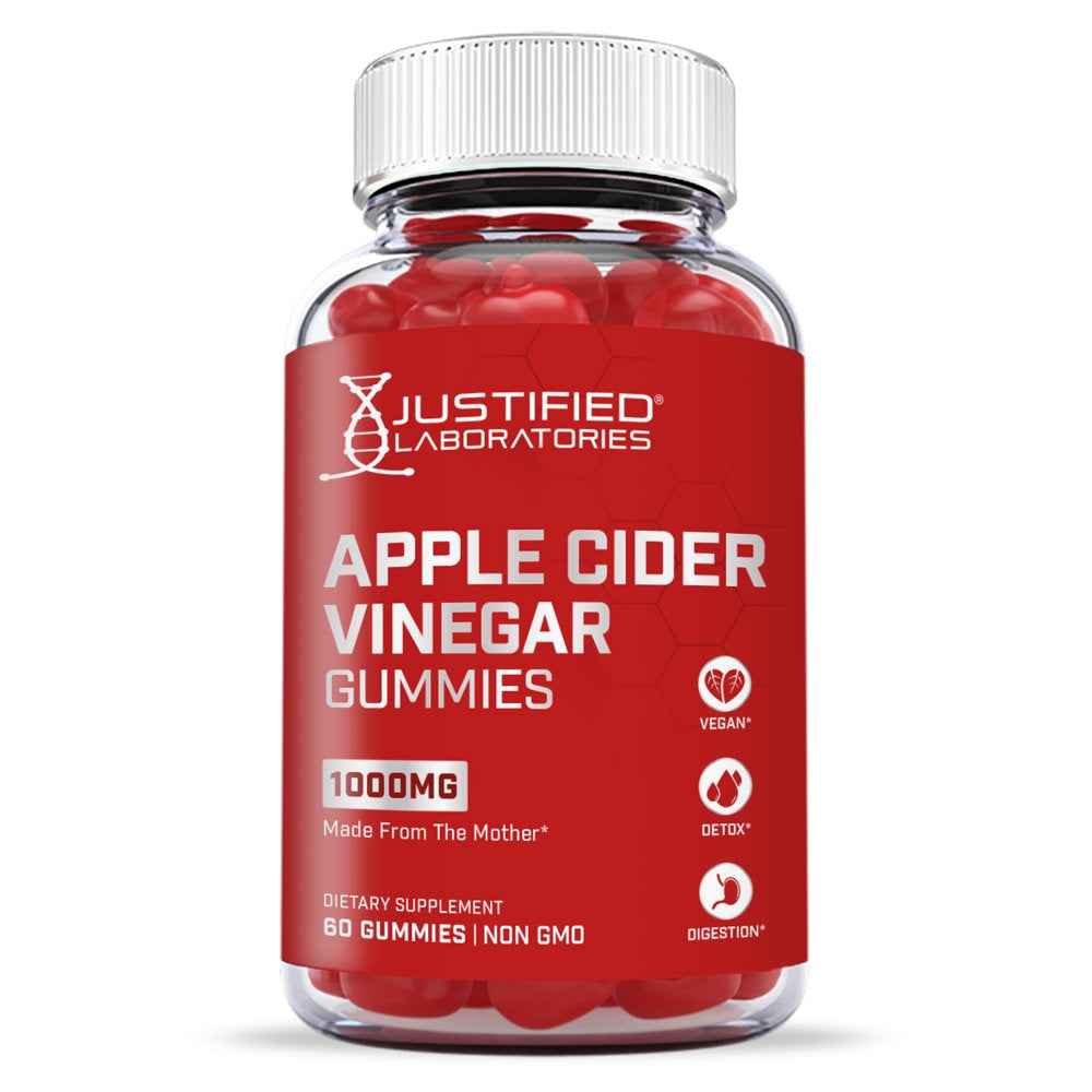 (5 Pack) Apple Cider Vinegar Gummies 1000MG with Pomegranate Juice Beet Root B12 300 Gummys Supplement