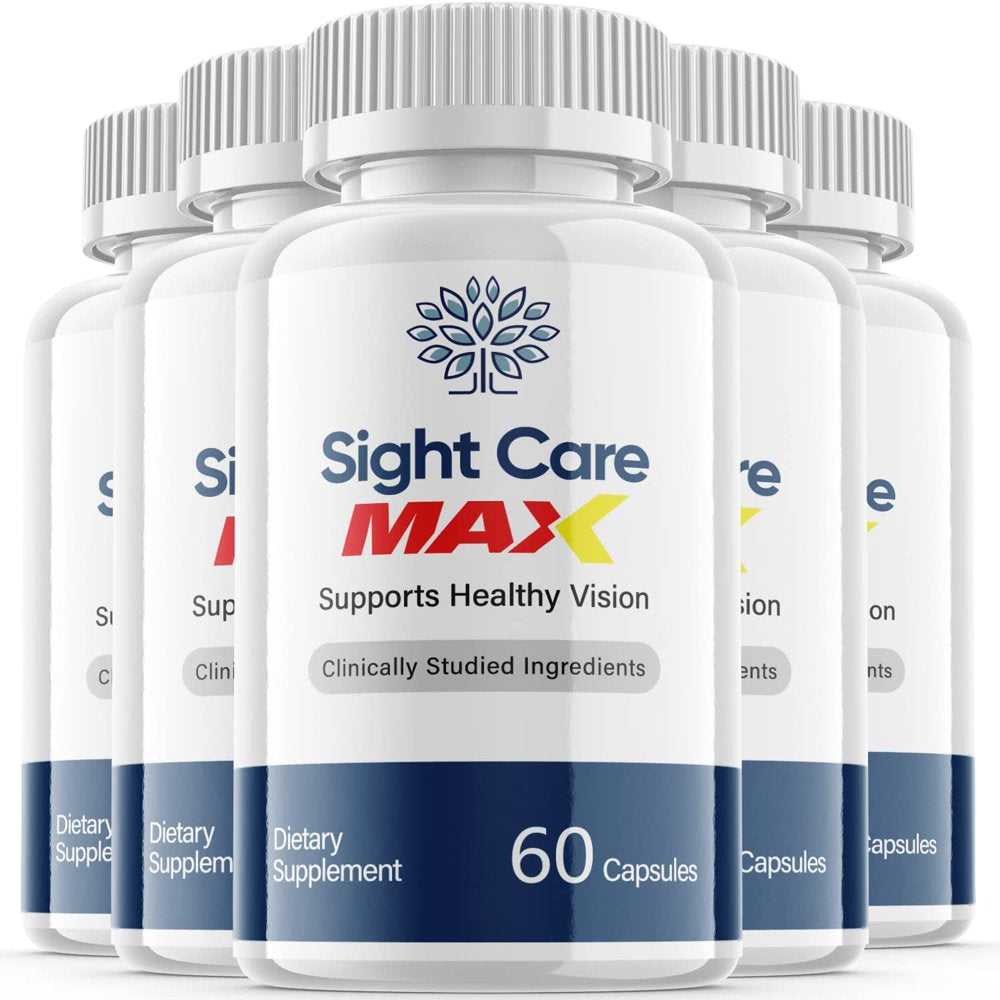 (5 Pack) Sight Care Max - Revolutionary Advanced Vision Matrix Formula - Supports Healthy Vision - Dietary Supplement for Eyes Sight - 300 Capsules