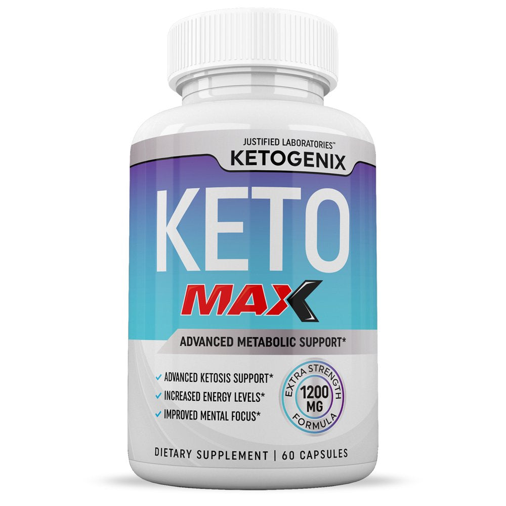 (3 Pack) Ketogenix Max 1200Mg Keto Pills Ketogenics Supplement Includes Gobhb 180 Capsules