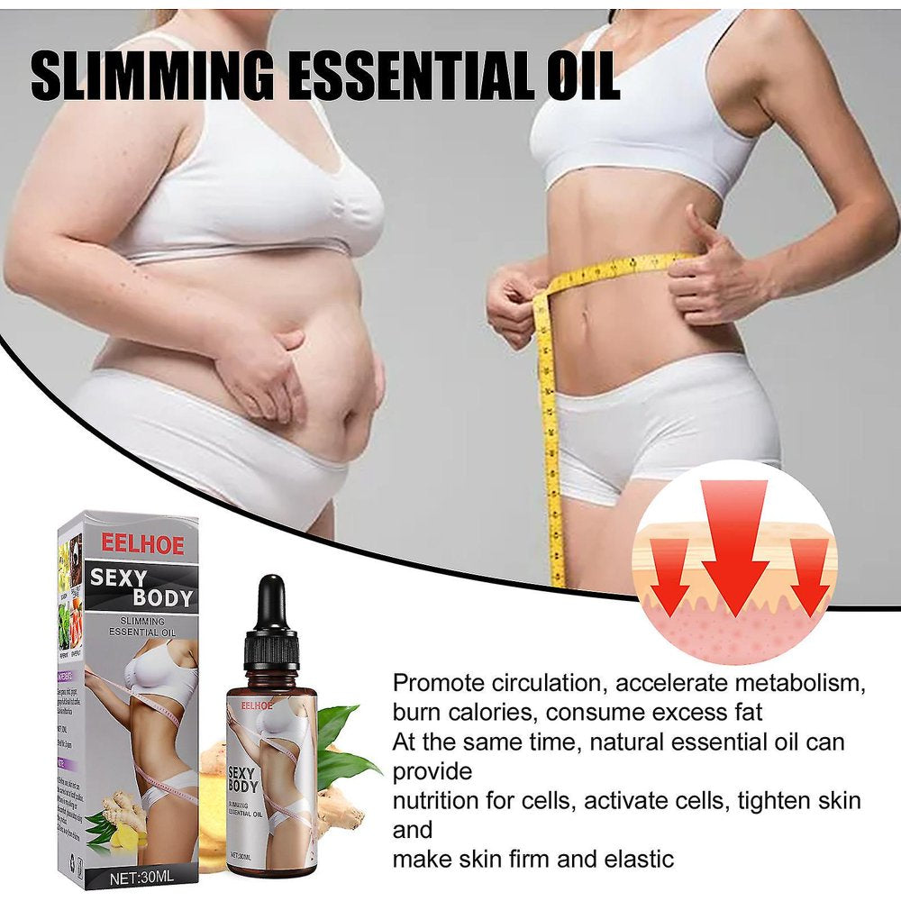 Body Sculpting Essential Oil Beautiful Firming Big Belly Slimming Thin Thigh Muscle Shaping Massage Body Essential Oil-1 Box