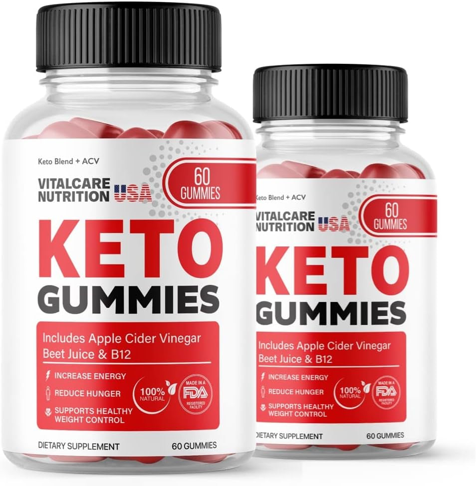 Vital Care Keto Gummies, 120 Count