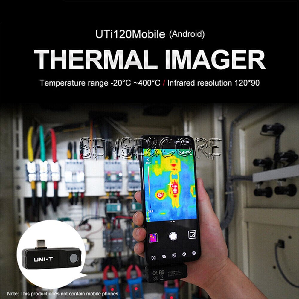 Uti120 Thermal Imager Infrared Thermal Imaging Camera for Adroid IOS Smart Phone