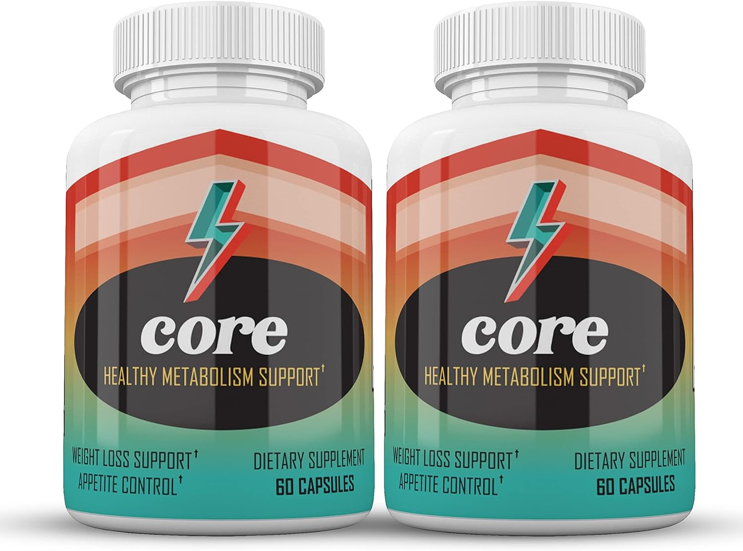 (Official) Keto Core, Advanced Formula 1300Mg, Made in the USA, (2 Bottle Pack), 60 Day Supply