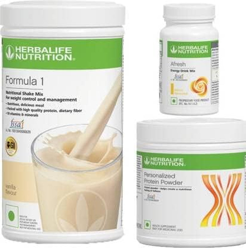 Vanilla500G+ Protein Powder 200G + Afresh Lemon 50G Combo Plant-Based Protein (750 G, Vanilla, Plain, Lemon)