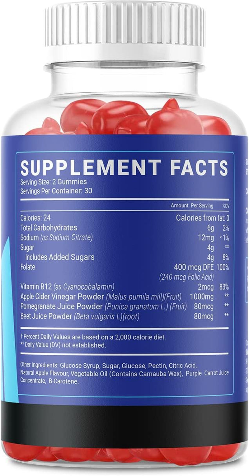 (2 Pack) Kickin ACV Gummies - Advanced Formula Kickinketo with Apple Cider Vinegar Kicking (120 Gummies)