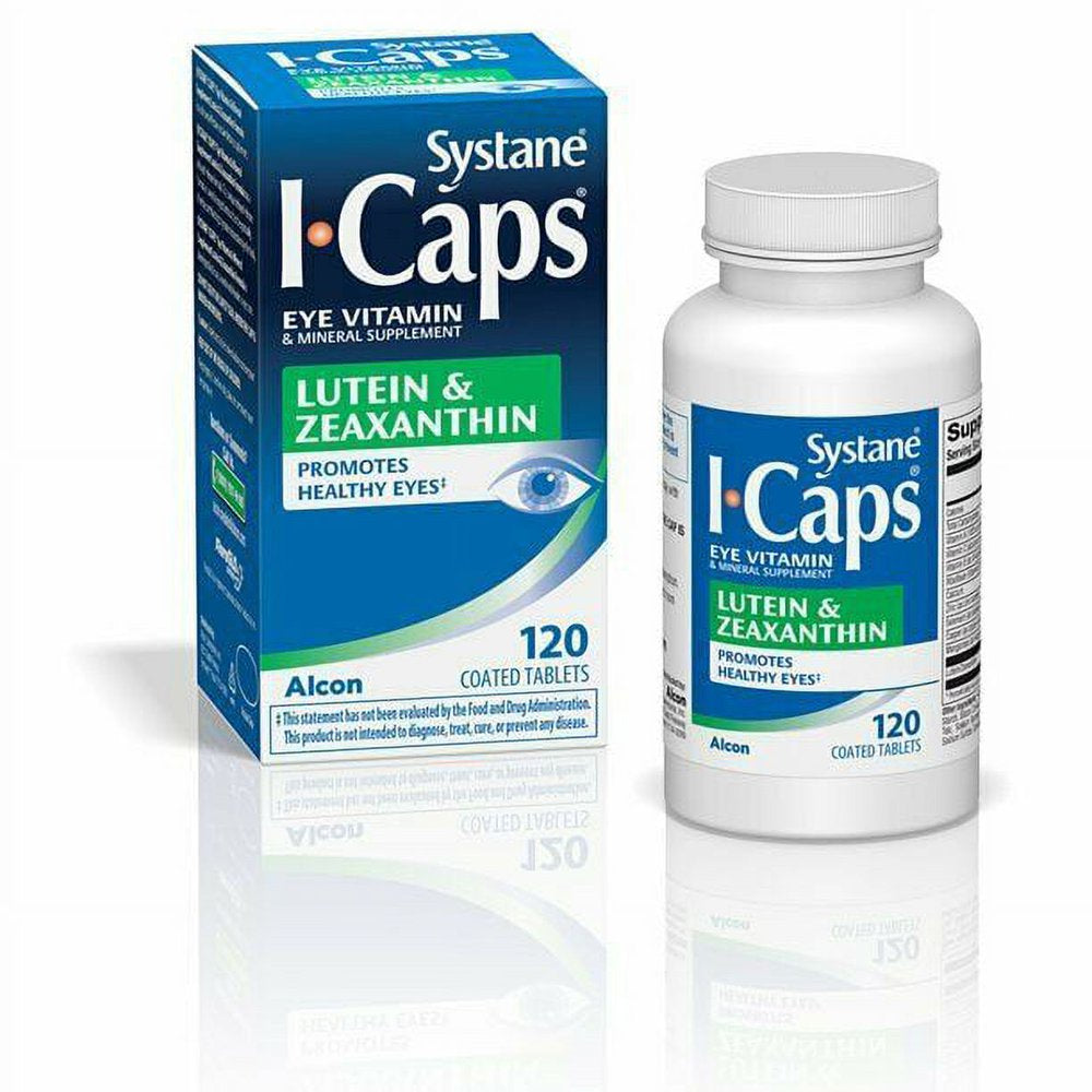 Systane ICAPS Eye Vitamin AREDS, 120 Coated Tablets