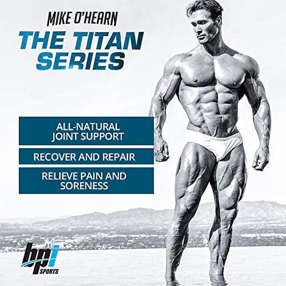 BPI Sports Muscle & Joint Fix - Mike Oâ€™Hearn Titan Series - Muscle Recovery & Healthy Joint Support Supplement - All-Natural Turmeric, White Peony & Collagen Capsules for Men & Women | 90 Capsu