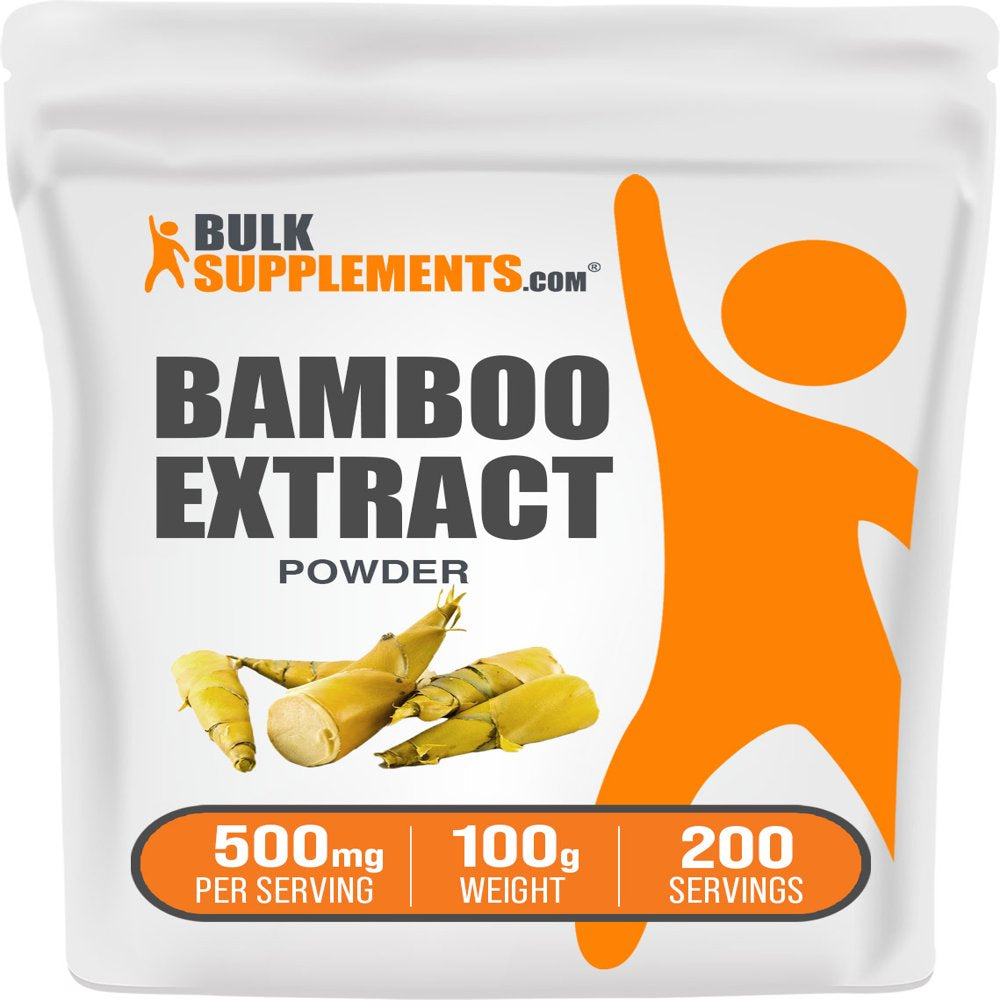 Bulksupplements.Com Bamboo Extract Powder. 500Mg - Healthy Hair Supplement (250 Grams)