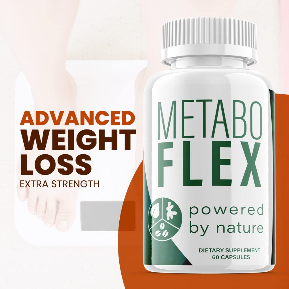 (1 Pack) Metaboflex - Keto Weight Loss Formula - Energy & Focus Boosting Dietary Supplements for Weight Management & Metabolism - Advanced Fat Burn Raspberry Ketones Pills - 60 Capsules