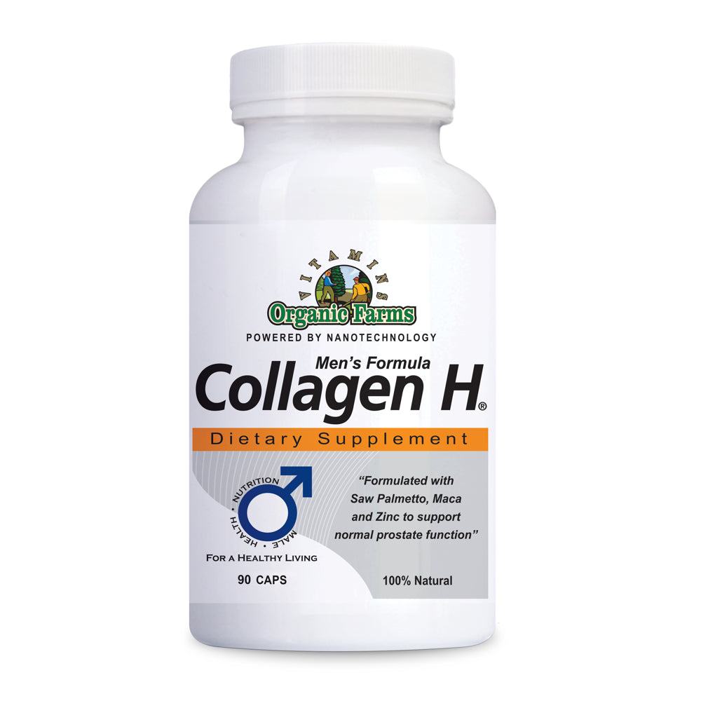 Collagen H - 90 Tablets - Men´S Formula Prostate Health - 100% Natural - Dietary Supplement