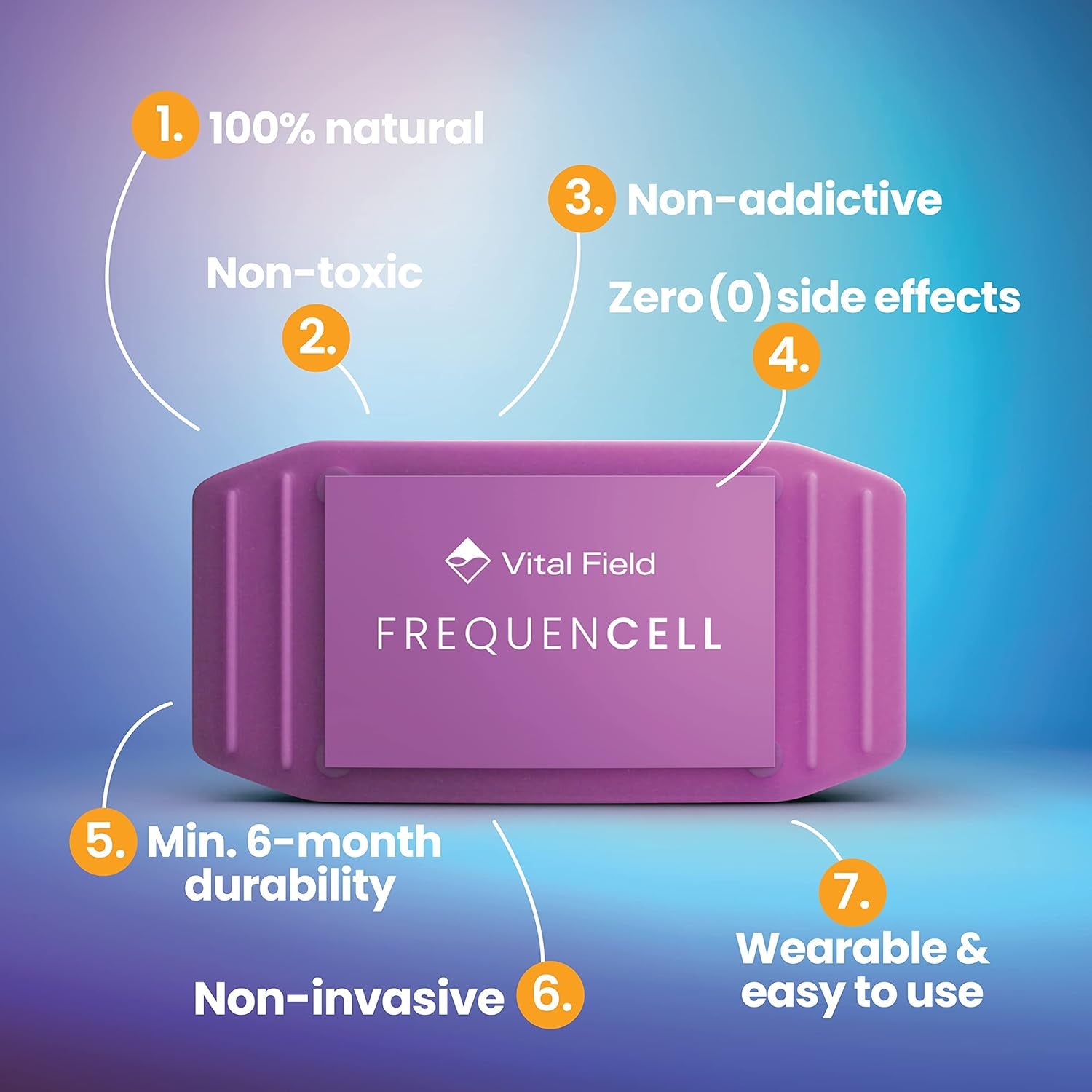 Weight Loss Frequencell • Wearable Frequency Therapy for Everyday Health • Stimulates Metabolism • Increase Self-Love • Fuel Your Body Correctly • 100% Natural, Zero Side Effects