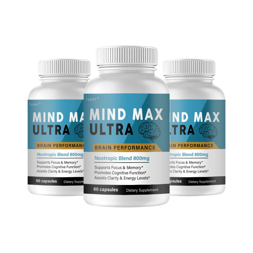 (3 Pack) Mind Max Ultra - Mind Max Ultra Nootropic Blend