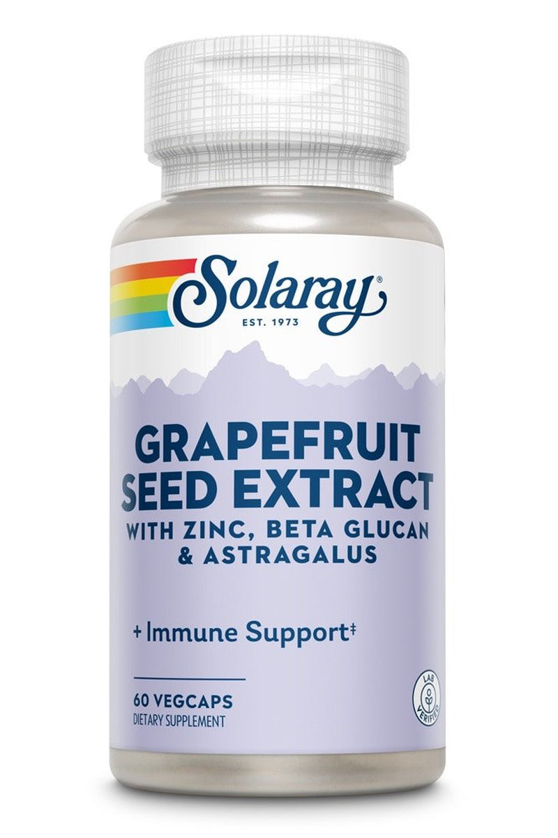 Solaray Grapefruit Seed Extract -- 60 Vegcaps