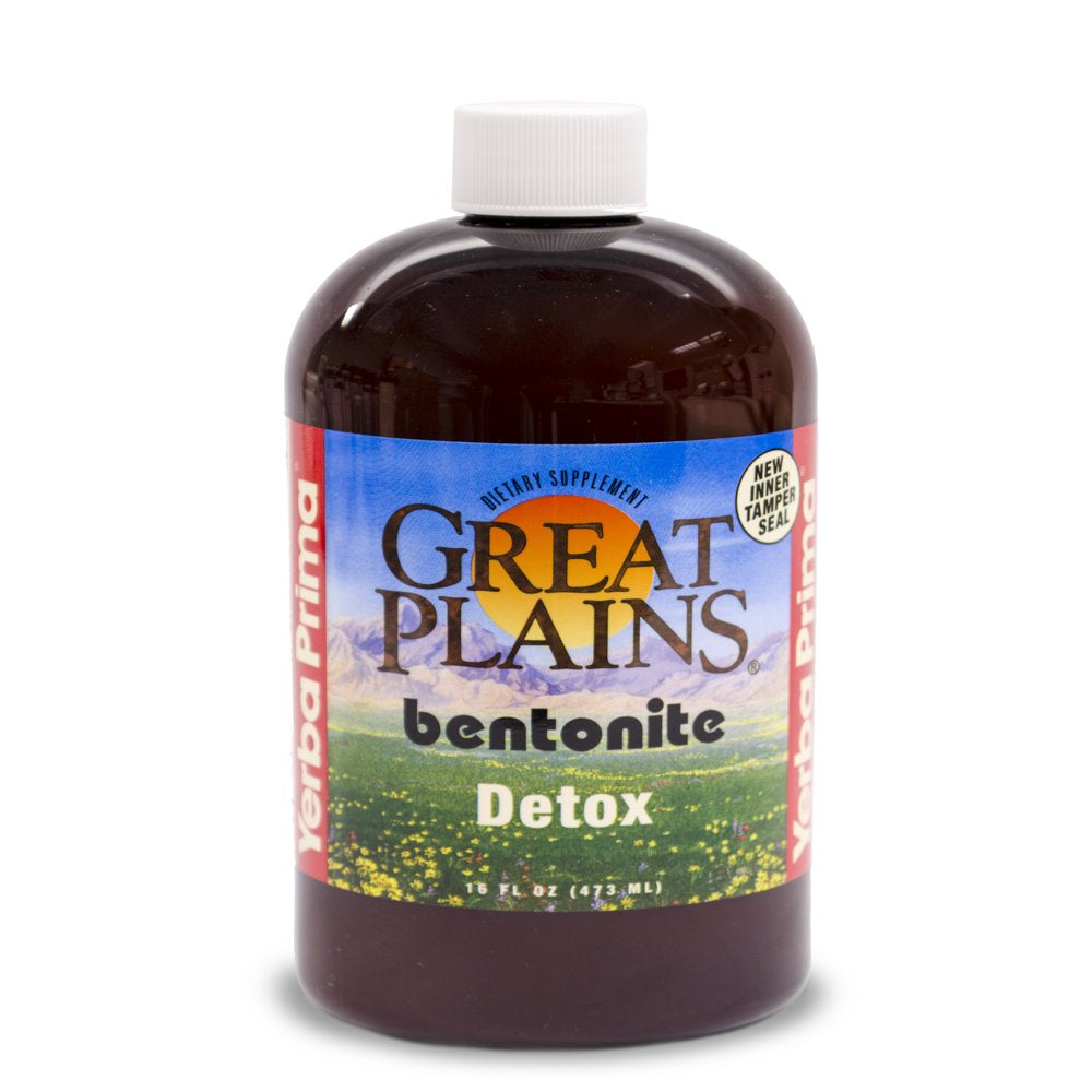 Yerba Prima Great Plains Bentonite Detox-Pint