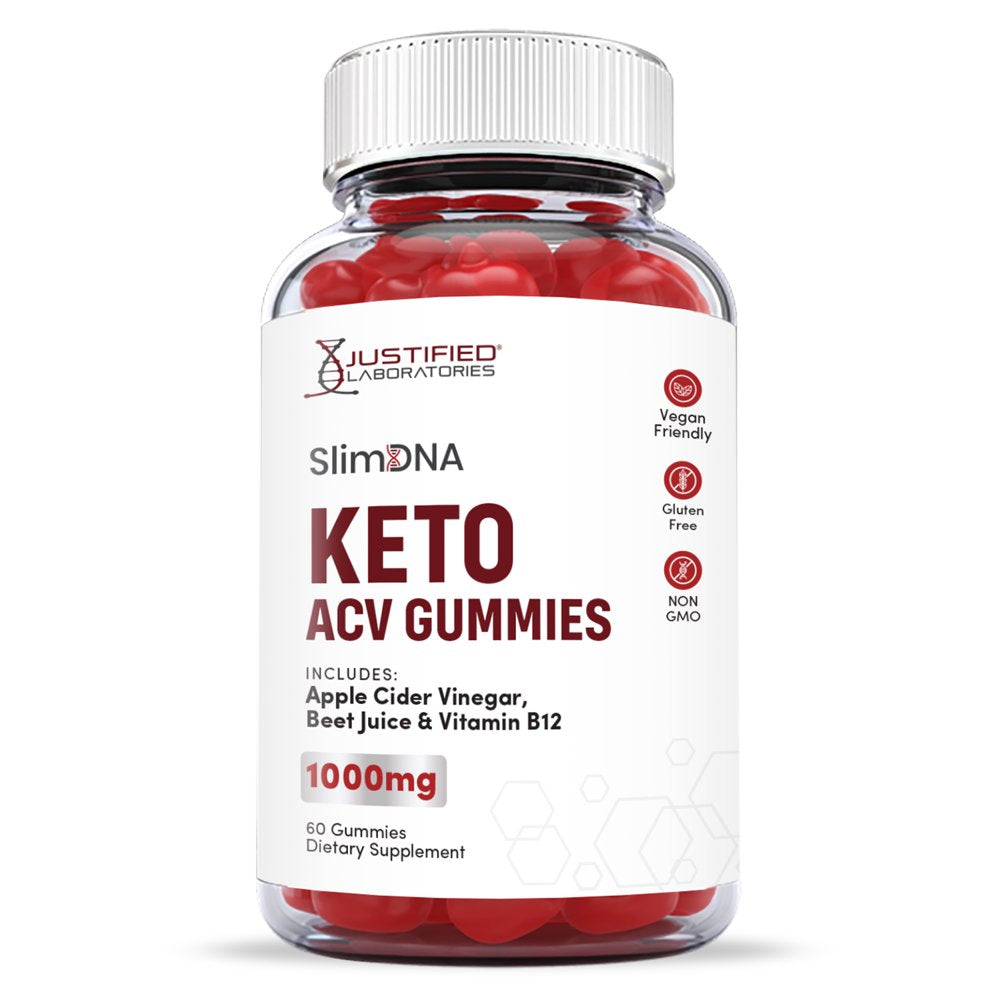 (5 Pack) Slim DNA Keto ACV Gummies 1000MG Dietary Supplement 300 Gummys