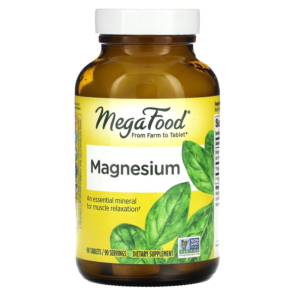 Megafood, Magnesium, 90 Tablets