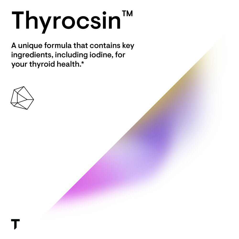 Thorne Thyrocsin, Thyroid Cofactors for Thyroid Function Support, 120 Capsules