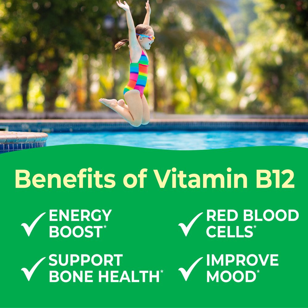 Vitaworks Vitamin B12 Jelly Beans for Kids, Dietary Supplement for Energy Support, 60 Jellies