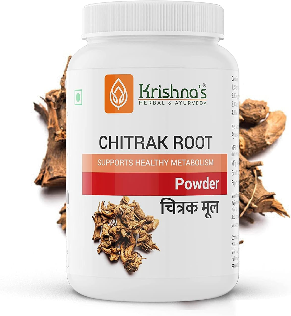 Goldy Chitrak Root (Plumbago Zeylanica) Powder - 100 G