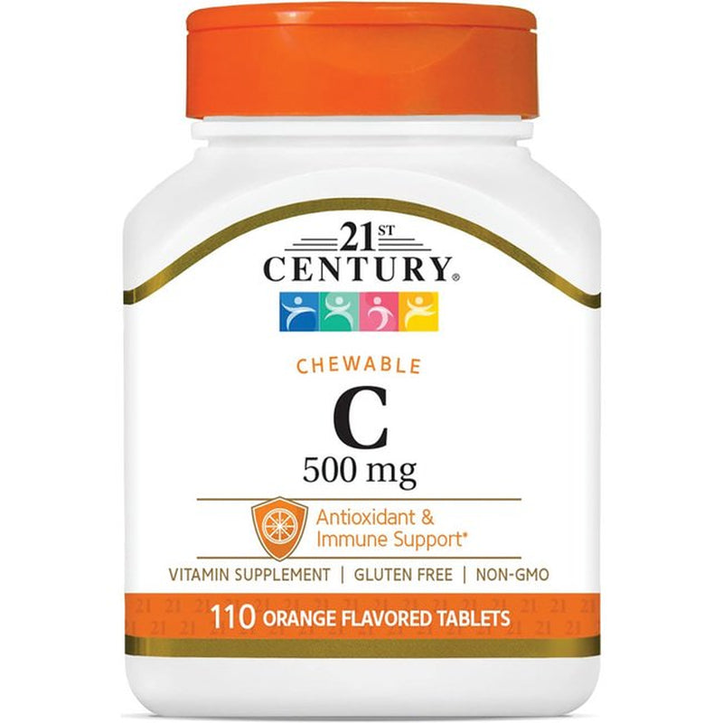 21St Century Chewable C - Orange 500 Mg 110 Tabs