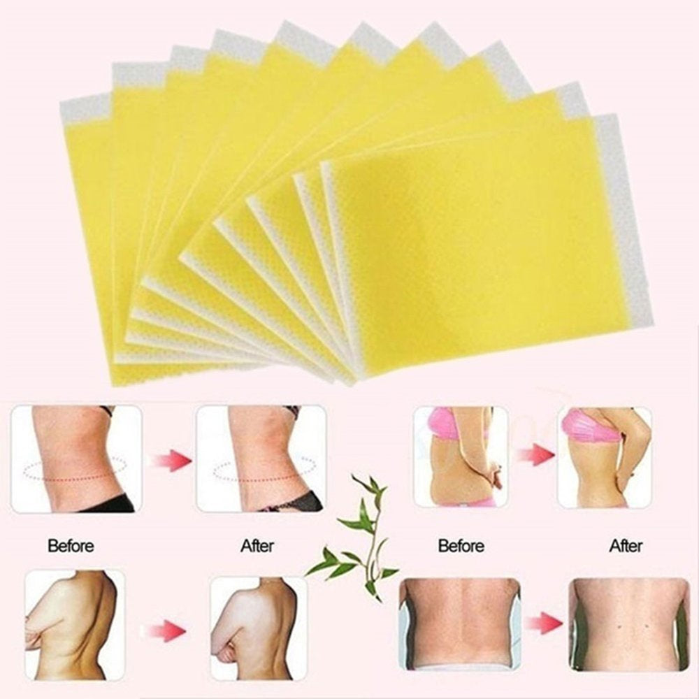 100 PCS Belly Slimming Stickers for Men Women, Fat Patch Eliminate Abdominal Waist Fat Body Labels, Office Worker Loss Weight Sticker, Adhesive Slimming Patches for Waist Belly Legs Arms