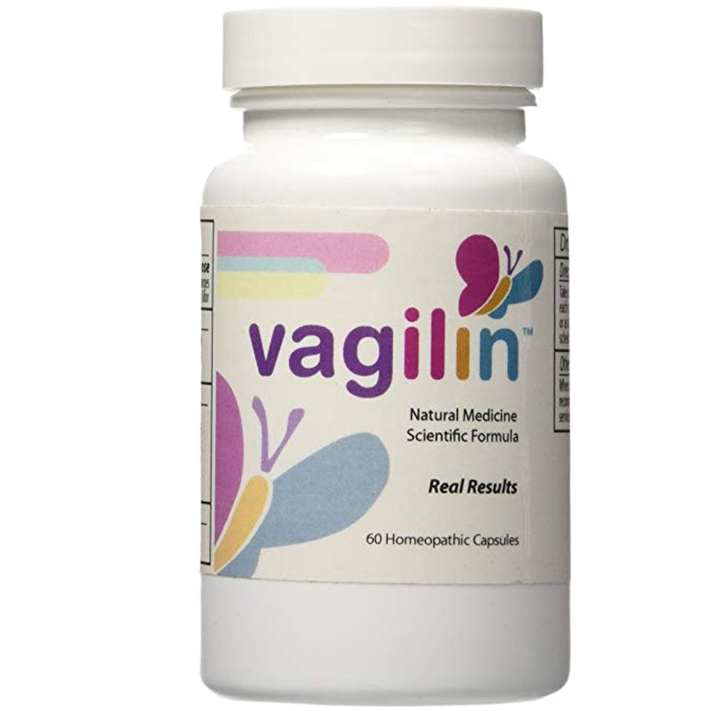 Vagilin Homeopathic Medicine 60 Caps Eliminate Vaginal Odor, Discharge,Vaginosis