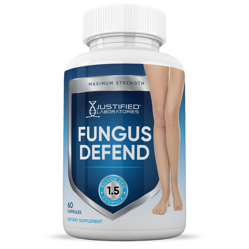 (2 Pack) Fungus Defend Probiotic 1.5 Billion CFU Supplement 120 Capsules